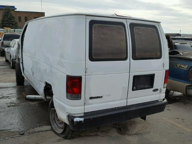 1FTNE14W78DA95625 - 2008 FORD ECONOLINE WHITE photo 3