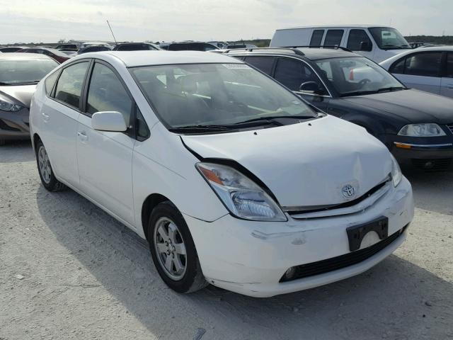 JTDKB20U040103118 - 2004 TOYOTA PRIUS WHITE photo 1