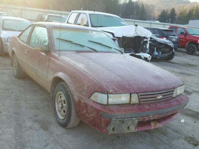 1G1JC1112K7160876 - 1989 CHEVROLET CAVALIER BURGUNDY photo 1