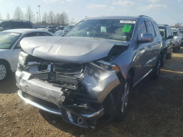 1C4RDJDGXGC315339 - 2016 DODGE DURANGO LI SILVER photo 2