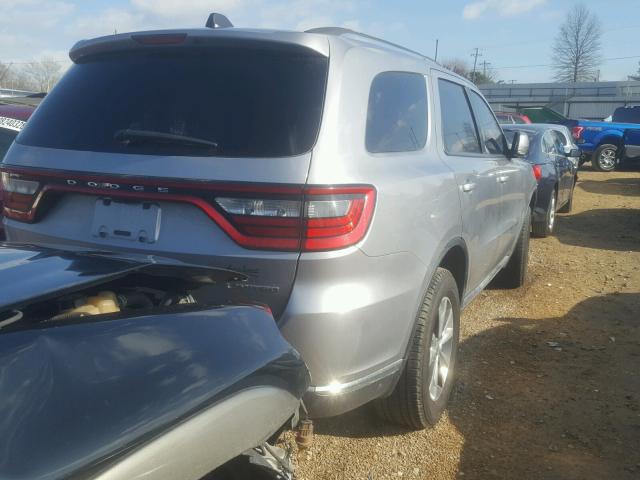 1C4RDJDGXGC315339 - 2016 DODGE DURANGO LI SILVER photo 4