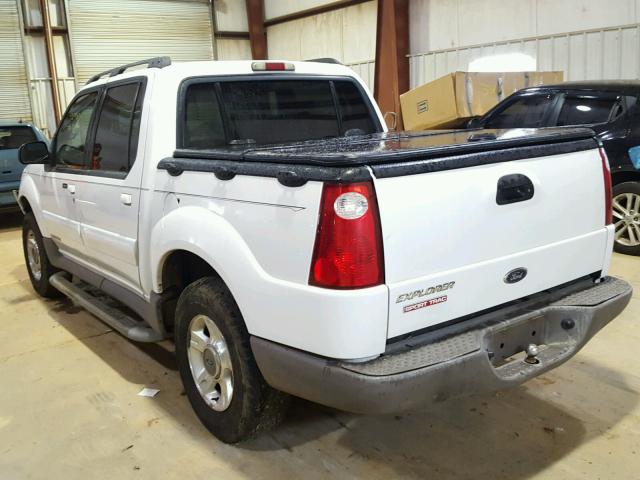 1FMZU67E61UA52156 - 2001 FORD EXPLORER S WHITE photo 3