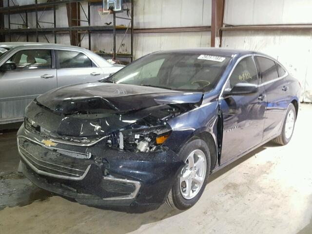 1G1ZB5ST8HF135637 - 2017 CHEVROLET MALIBU LS ლურჯი ფოტო 2