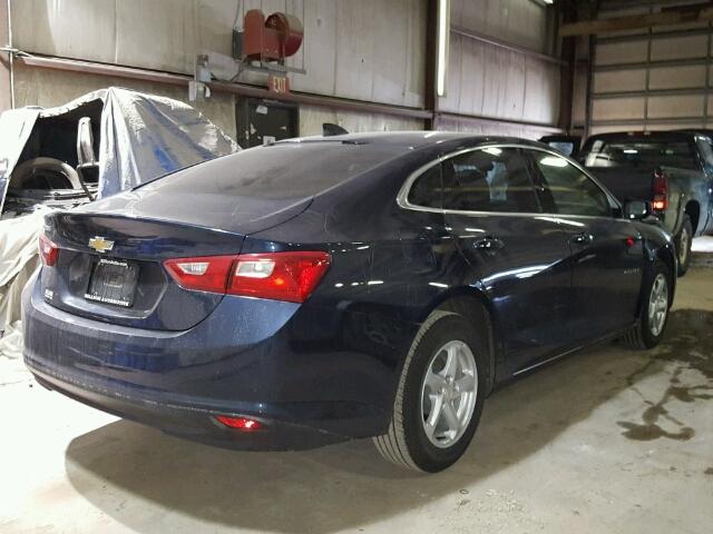 1G1ZB5ST8HF135637 - 2017 CHEVROLET MALIBU LS ლურჯი ფოტო 4