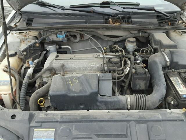 1G1JC52F157123193 - 2005 CHEVROLET CAVALIER SILVER photo 7