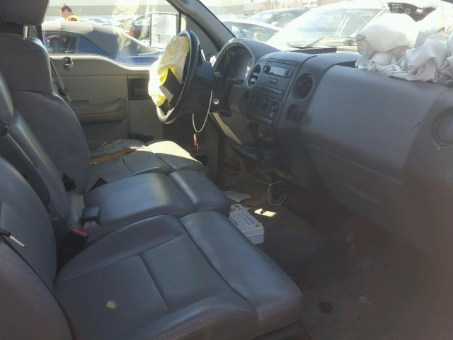 1FTRF12287KC18440 - 2007 FORD F150 Blanc photo 5