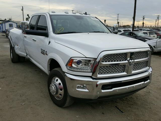 3C63RRJLXHG546321 - 2017 RAM 3500 LARAM WHITE photo 1