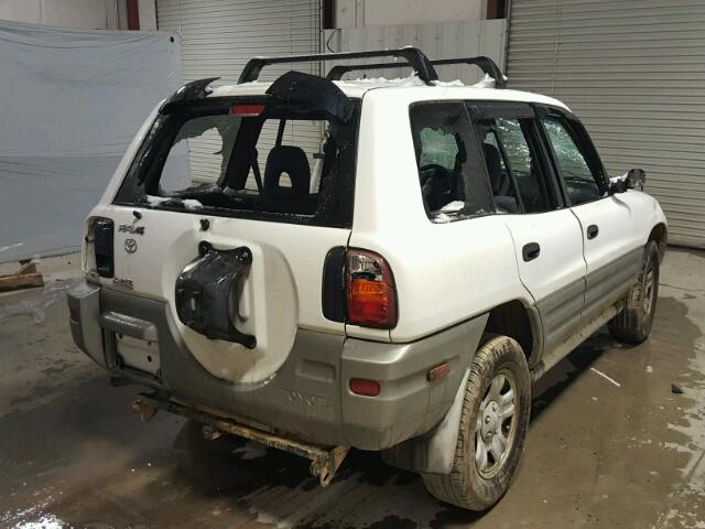 JT3HP10V1Y0225804 - 2000 TOYOTA RAV4 WHITE photo 4