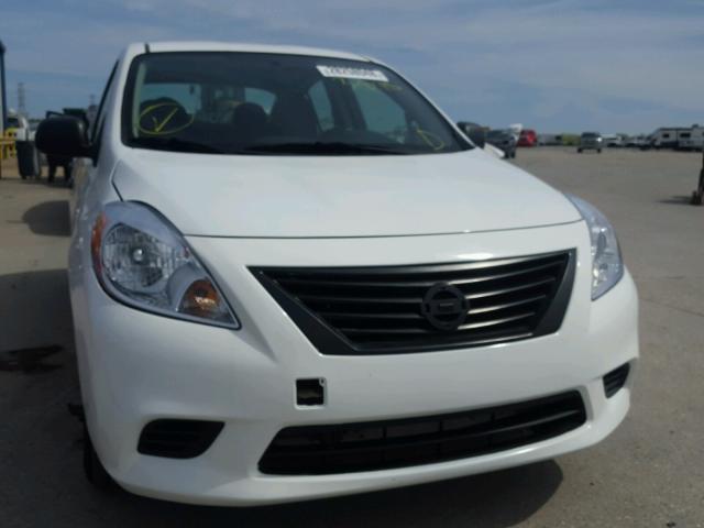 3N1CN7AP3EL845831 - 2014 NISSAN VERSA WHITE photo 9