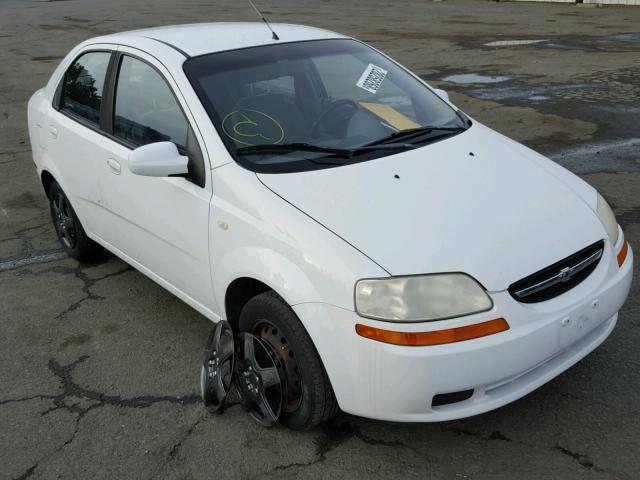 KL1TD52605B384560 - 2005 CHEVROLET AVEO BASE Ağ foto 1