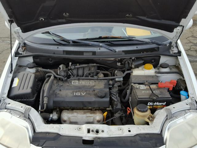 KL1TD52605B384560 - 2005 CHEVROLET AVEO BASE Ağ foto 7