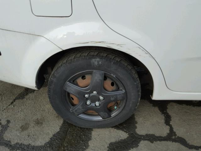 KL1TD52605B384560 - 2005 CHEVROLET AVEO BASE Ağ foto 9