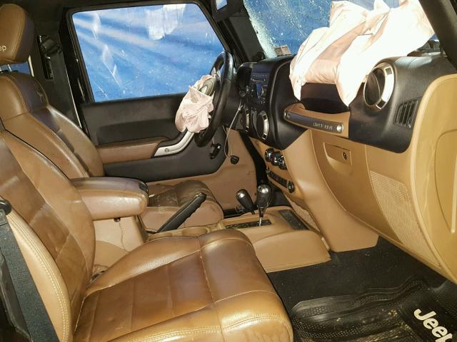 1J4AA2D15BL625666 - 2011 JEEP WRANGLER S BLACK photo 5