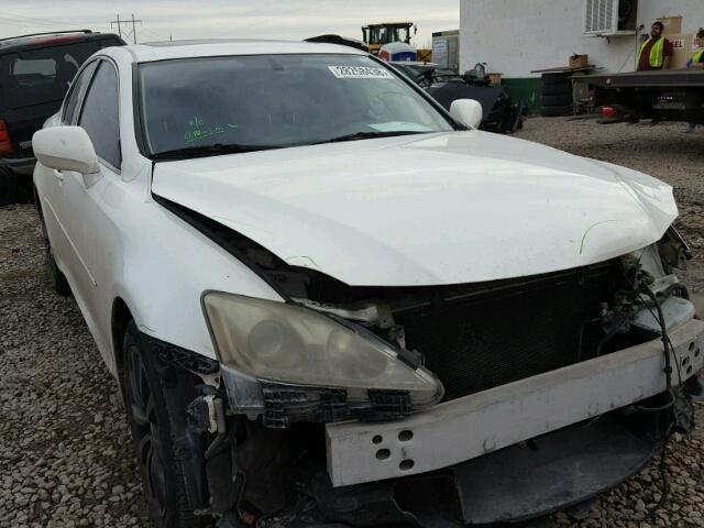 JTHCK262162004632 - 2006 LEXUS IS 250 WHITE photo 1