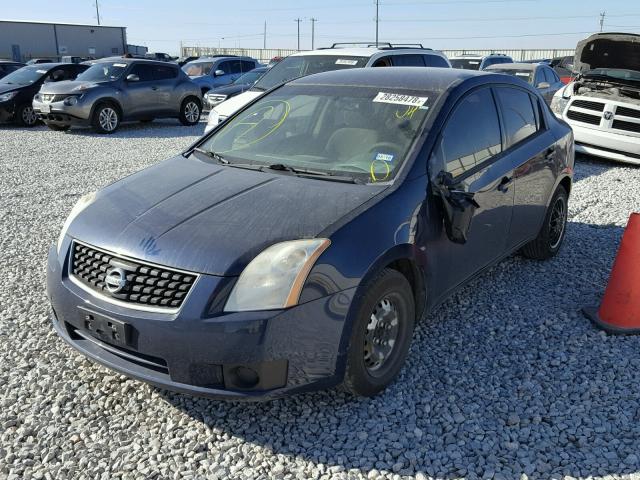 3N1AB61E18L659413 - 2008 NISSAN SENTRA 2.0 BLUE photo 2