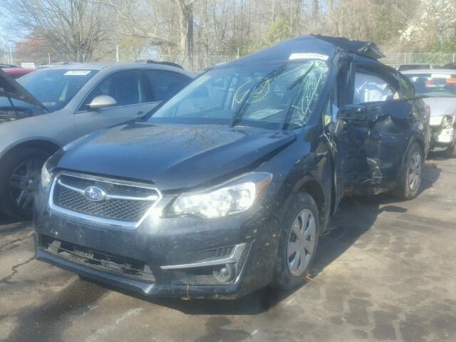 JF1GJAA67GG010889 - 2016 SUBARU IMPREZA BLACK photo 2