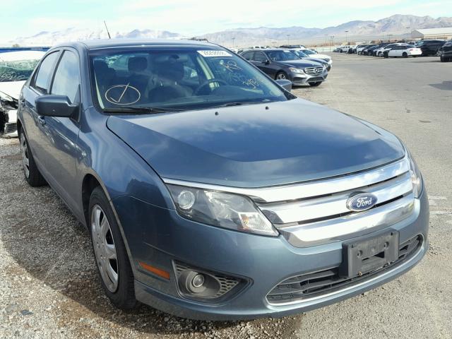 3FAHP0HA9BR180907 - 2011 FORD FUSION SE BLUE photo 1