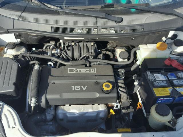 KL1TD566X8B208632 - 2008 CHEVROLET AVEO BASE Biały zdjęcie 7
