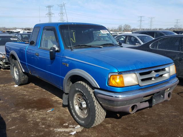 1FTCR15X3TPA85507 - 1996 FORD RANGER SUP BLUE photo 1