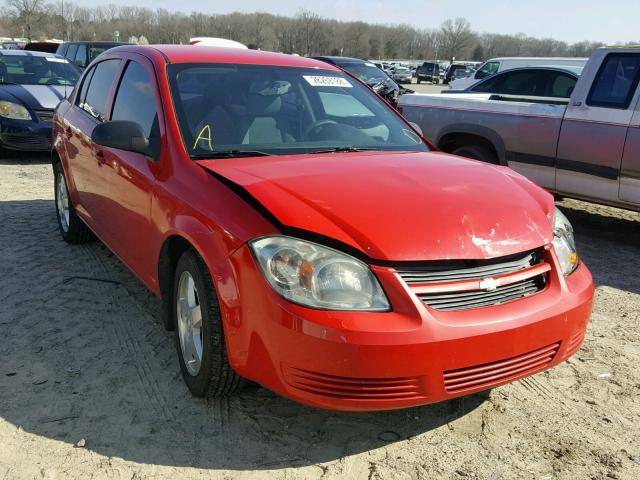 1G1AB5F50A7120431 - 2010 CHEVROLET COBALT LS RED photo 1