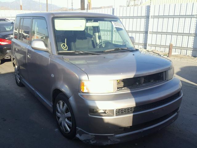 JTLKT324564089975 - 2006 TOYOTA SCION XB CHARCOAL photo 1