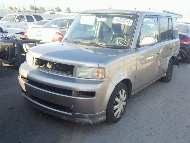 JTLKT324564089975 - 2006 TOYOTA SCION XB CHARCOAL photo 2