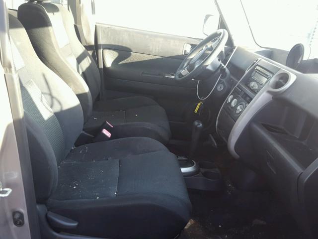 JTLKT324564089975 - 2006 TOYOTA SCION XB CHARCOAL photo 5