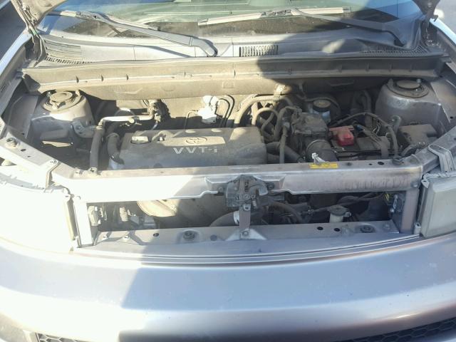 JTLKT324564089975 - 2006 TOYOTA SCION XB CHARCOAL photo 7