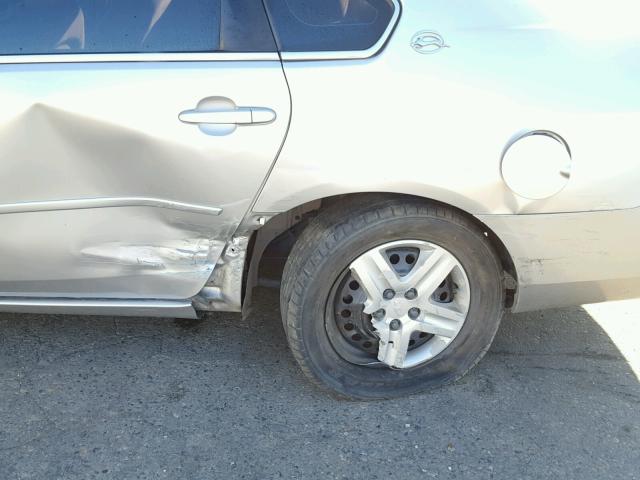 2G1WB55K969395038 - 2006 CHEVROLET IMPALA LS SILVER photo 9