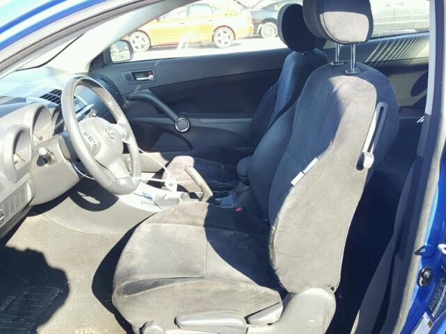 JTKDE167660137717 - 2006 TOYOTA SCION TC 蓝色 照片 5