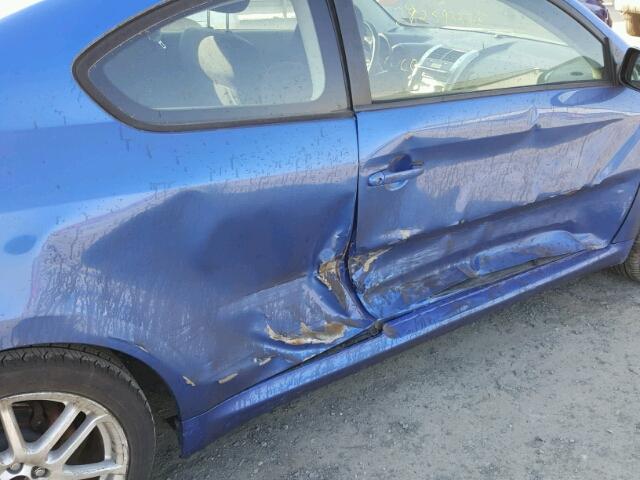 JTKDE167660137717 - 2006 TOYOTA SCION TC 蓝色 照片 9