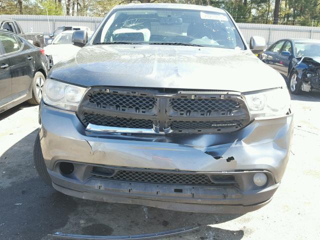 1D4SD4GT3BC663832 - 2011 DODGE DURANGO CR GRAY photo 9