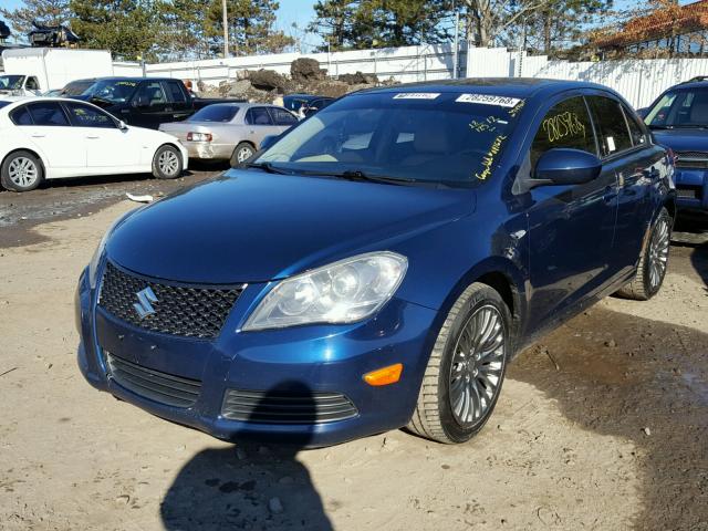 JS2RF9A36C6100405 - 2012 SUZUKI KIZASHI SE BLUE photo 2