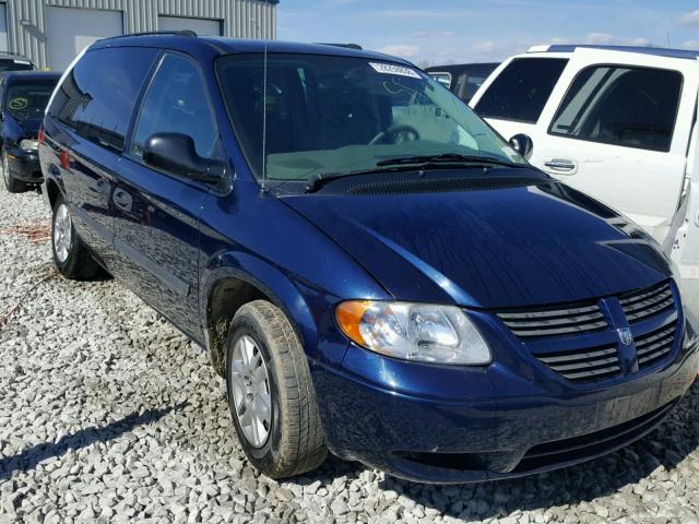 1D4GP24R65B427373 - 2005 DODGE GRAND CARA BLUE photo 1