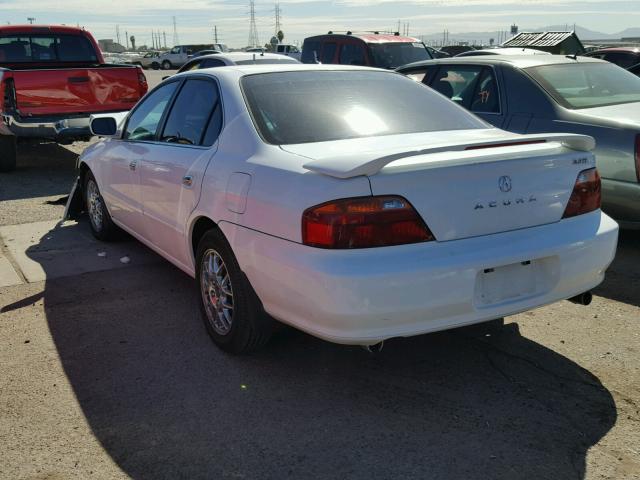 19UUA5641XA048862 - 1999 ACURA 3.2TL WHITE photo 3