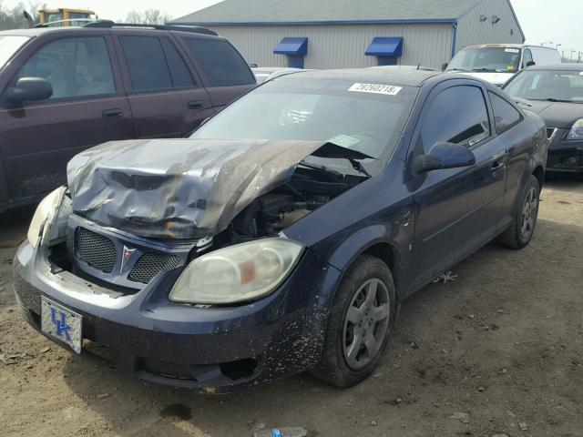 1G2AS18H897242459 - 2009 PONTIAC G5 BLUE photo 2