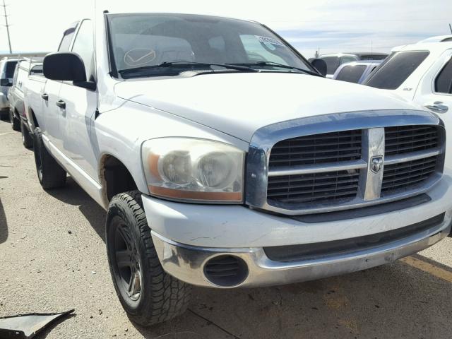 1D7HU18NX6J102265 - 2006 DODGE RAM 1500 S WHITE photo 1