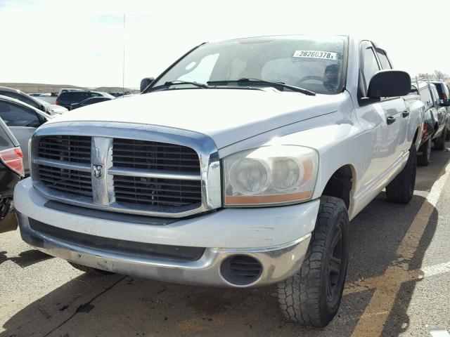 1D7HU18NX6J102265 - 2006 DODGE RAM 1500 S WHITE photo 2