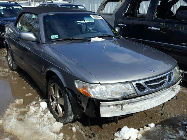 YS3DF78K527015868 - 2002 SAAB 9-3 SE GRAY photo 1