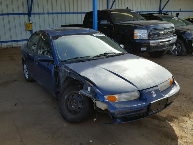 1G8ZH52862Z146203 - 2002 SATURN SL1 BLUE photo 1