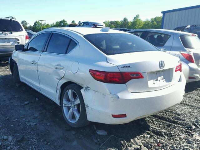 19VDE1F58EE002436 - 2014 ACURA ILX 20 PRE WHITE photo 3