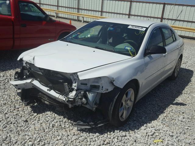 1G1ZB5EBXA4110890 - 2010 CHEVROLET MALIBU LS თეთრი ფოტო 2
