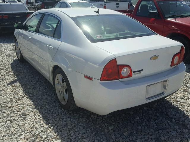 1G1ZB5EBXA4110890 - 2010 CHEVROLET MALIBU LS თეთრი ფოტო 3