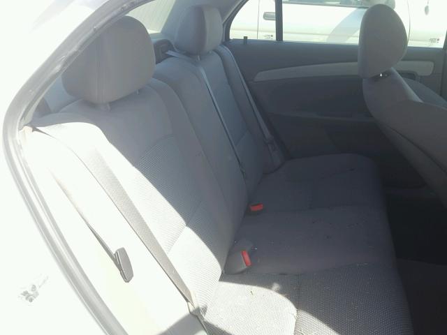 1G1ZB5EBXA4110890 - 2010 CHEVROLET MALIBU LS თეთრი ფოტო 6