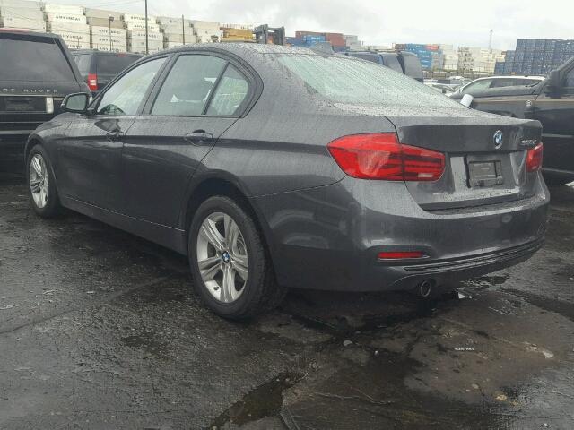 WBA8E5C58GK388504 - 2016 BMW 328 D GRAY photo 3