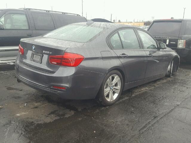 WBA8E5C58GK388504 - 2016 BMW 328 D GRAY photo 4