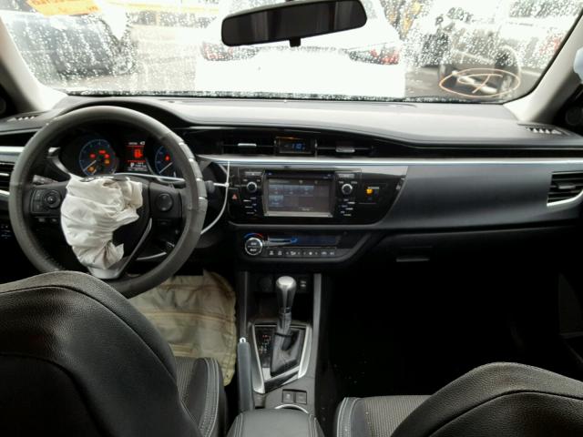 5YFBURHE0FP206001 - 2015 TOYOTA COROLLA L BLUE photo 9