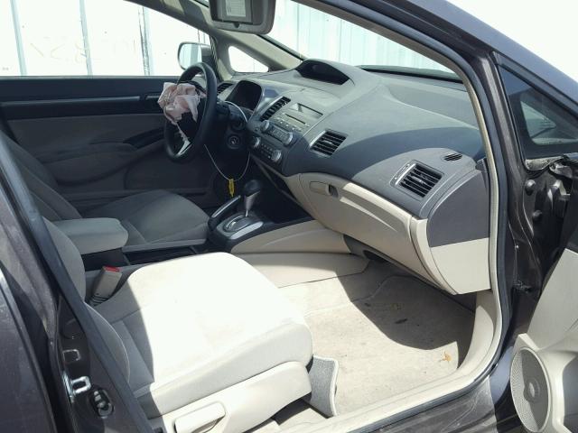 19XFA1F86AE035922 - 2010 HONDA CIVIC EX გრაფიტი ფოტო 5