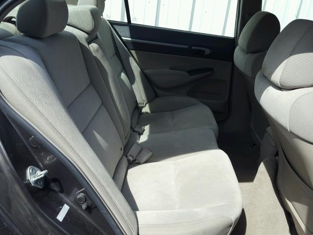 19XFA1F86AE035922 - 2010 HONDA CIVIC EX გრაფიტი ფოტო 6