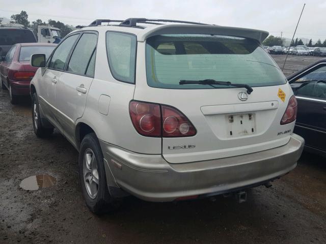 JT6HF10U8Y0126068 - 2000 LEXUS RX 300 WHITE photo 3